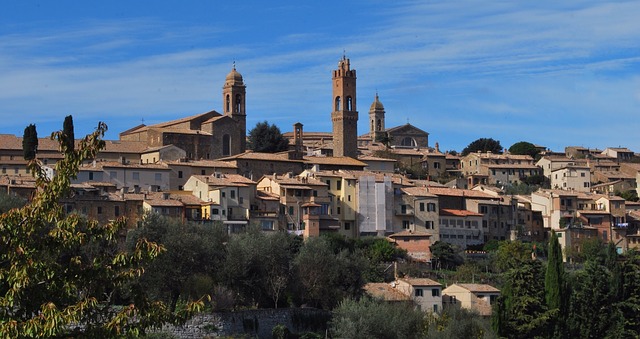 vista della città di siena